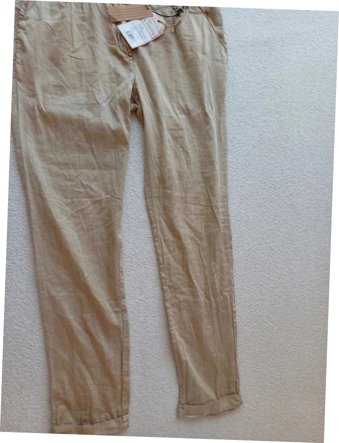 Pantalón Chino Kaporal beige "Panic" - Nuevo con etiqueta - Talla L – photo 3